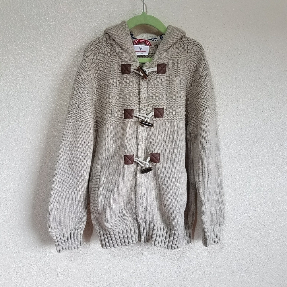 Hanna Andersson Wool Blend Hooded Cardigan